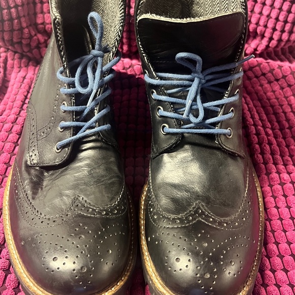 Jeffery Tyler wingtip boots new - Picture 2 of 4